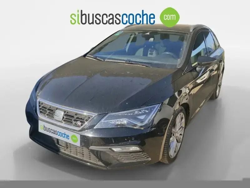 Brugt Seat Leon ST FR 150 HK (110 kW) 2019 Sort Stationcar