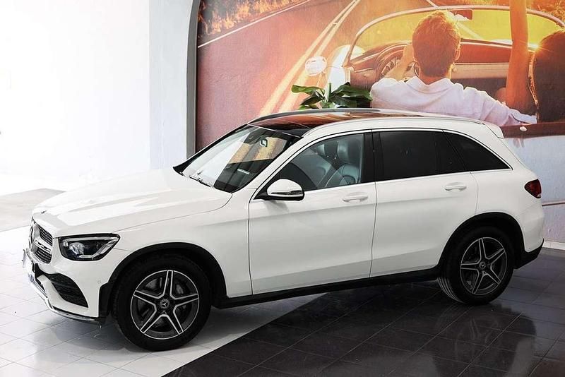 Usado Mercedes GLC300 245 CV (180 kW) 2020 Blanco SUV