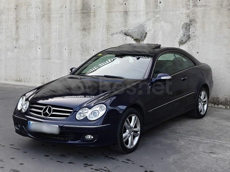 Usado Mercedes CLK280 231 CV (169 kW) 2007 Azul Coupe
