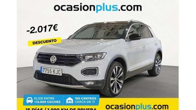 Plateado Usado 2018 VW T-Roc Sportline SUV | 19.819 € (Buen precio) - Imagen 1/4