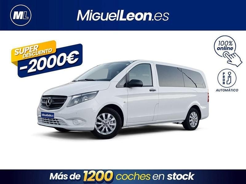 Blanco Usado 2021 Mercedes Vito Monovolumen | 34.985 € (Precio justo) - Imagen 1/3