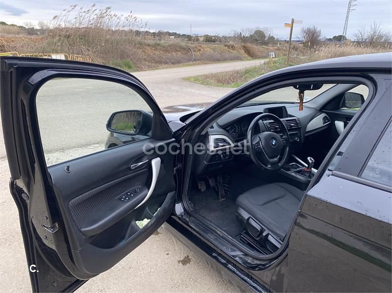 Usado BMW 116 116 CV (85 kW) 2014 Negro Utilitario