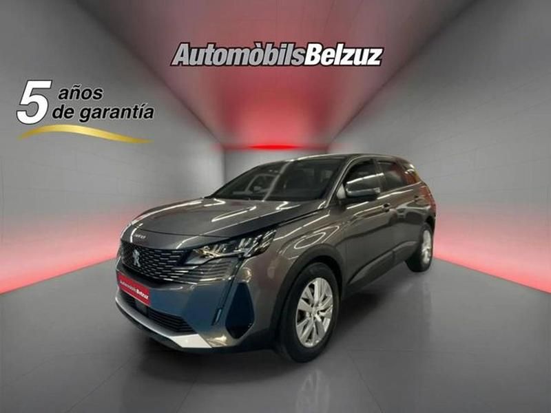Gris Usado 2021 Peugeot 5008 Active Monovolumen | 19.990 € (Precio justo) - Imagen 1/4