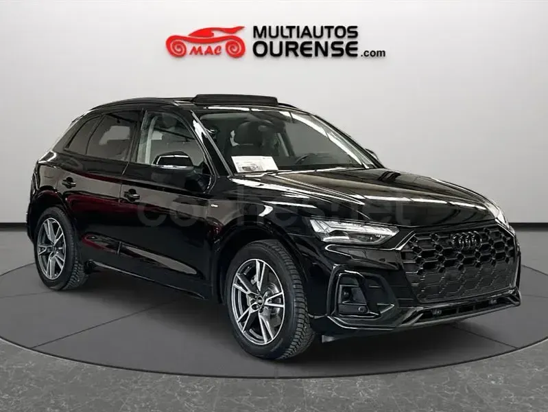 Usado Audi Q5 S-Line 163 CV (119 kW) 2022 Negro SUV