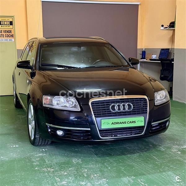 Usado Audi A6 S-line plus 233 CV (171 kW) 2006 Negro Familiar