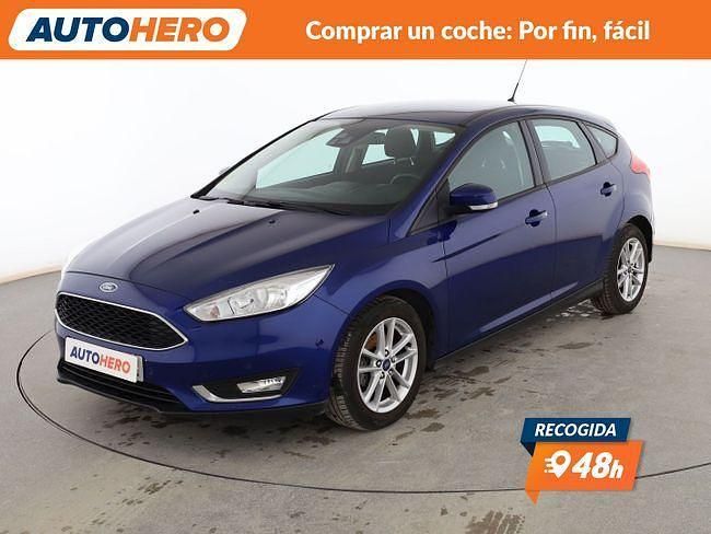 Usado Ford Focus Trend+ 115 CV (84 kW) 2014 Azul Berlina