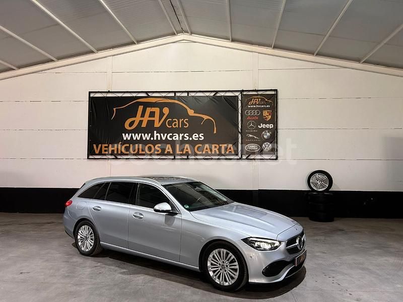 Gris / plata Usado 2022 Mercedes C220 Familiar | 28.500 € (Super precio) - Imagen 1/4