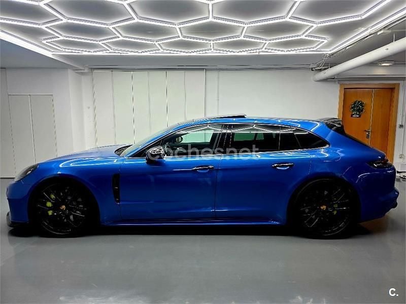 Usado Porsche Panamera Sport Turismo 462 CV (339 kW) 2018 Azul Familiar