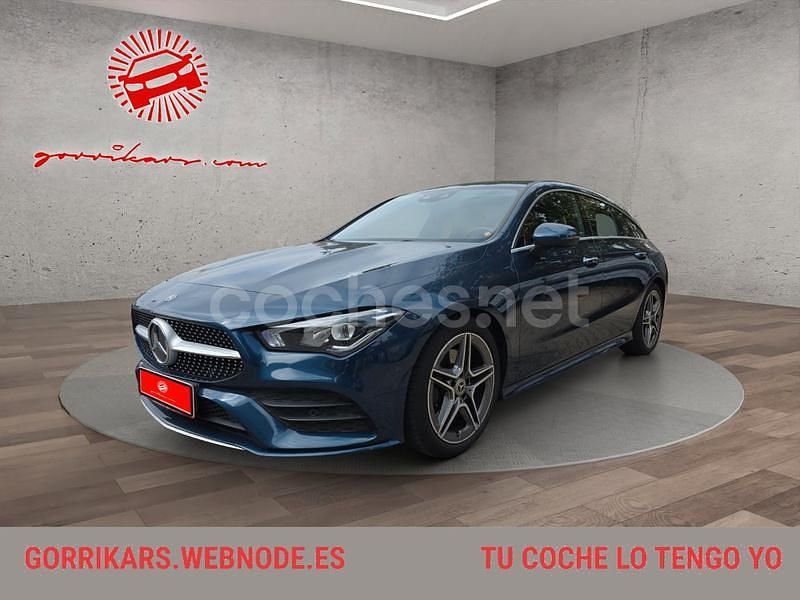 Azul Usado 2020 Mercedes CLA200 Shooting Brake Familiar | 26.400 € (Un poco caro) - Imagen 1/4