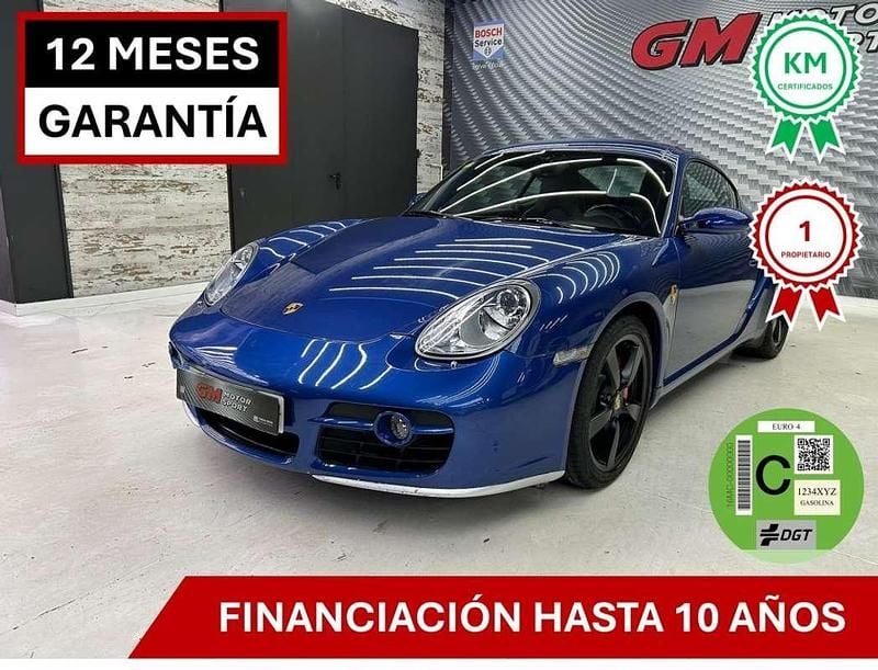 Usado Porsche Cayman S 295 CV (216 kW) 2006 Azul Coupe