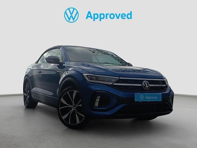 Azul Usado 2024 VW T-Roc Cabriolet R-line Descapotable | 33.900 € (Buen precio) - Imagen 1/4
