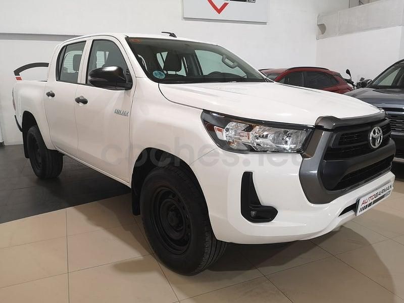 Usado Toyota HiLux 150 CV (110 kW) 2021 Blanco Pickup/Camioneta