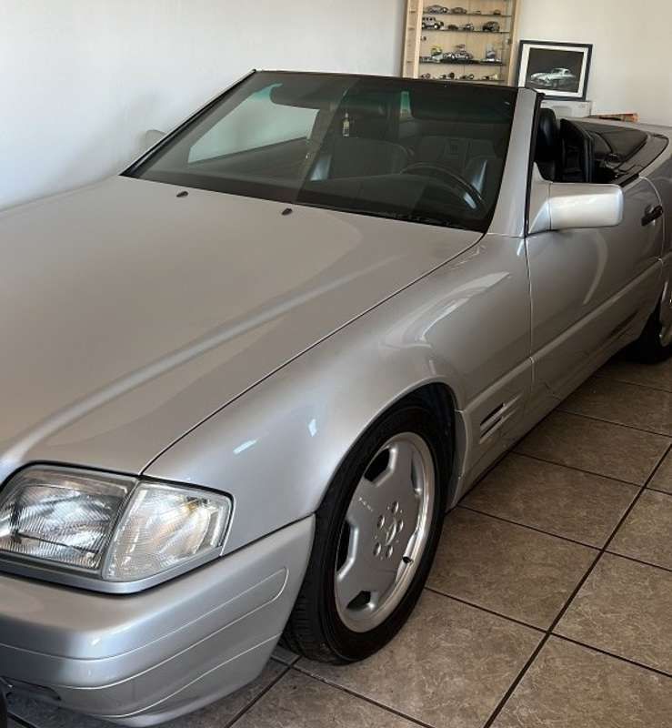 Plateado Usado 2000 Mercedes SL280 Descapotable | 16.500 € - Imagen 1/4