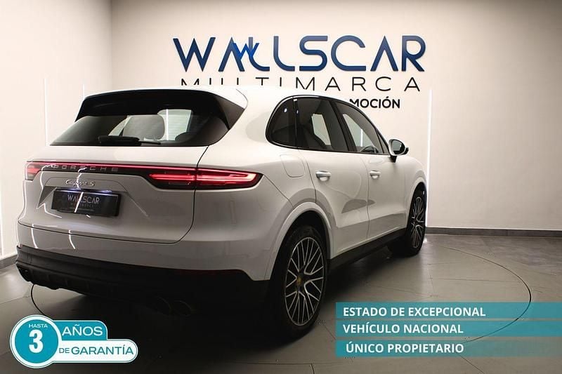 Blanco Usado 2018 Porsche Cayenne S SUV | 49.900 € (Precio justo) - Imagen 1/4