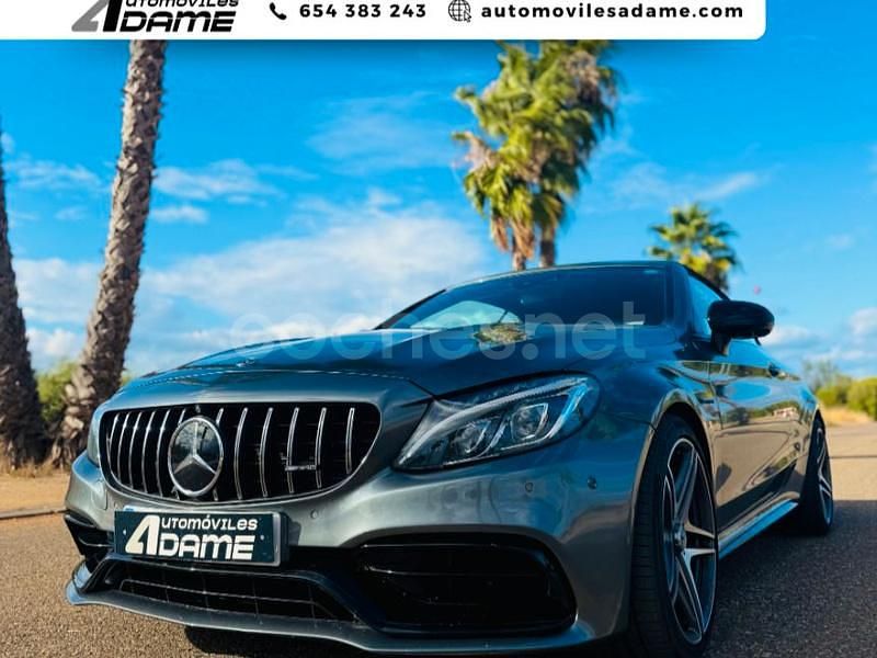 Gris / plata Usado 2017 Mercedes C63 AMG Descapotable | 56.000 € (Precio justo) - Imagen 1/4