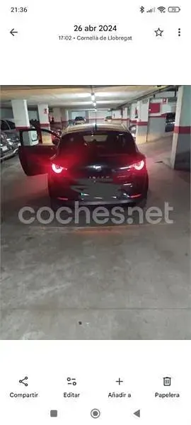 Usado Seat Ibiza SC Ecomotive 105 CV (77 kW) 2011 Negro Utilitario