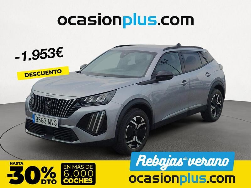 Gris Usado 2024 Peugeot 2008 Allure SUV | 21.490 € (Precio justo) - Imagen 1/4