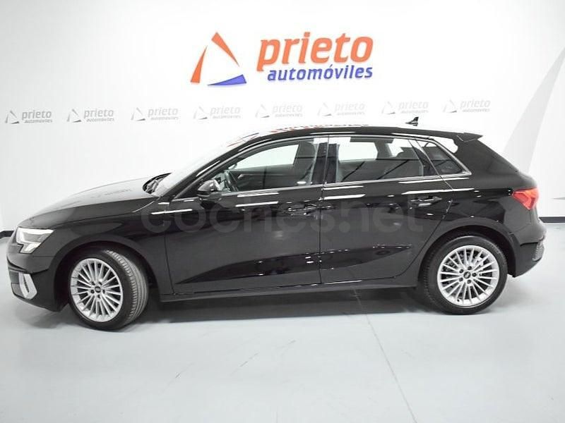 Usado Audi A3 Advanced Plus 116 CV (85 kW) 2023 Negro Berlina