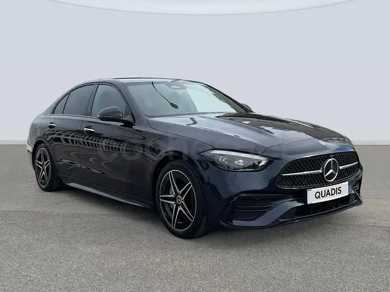 Usado Mercedes C200 204 CV (150 kW) 2022 Azul Berlina