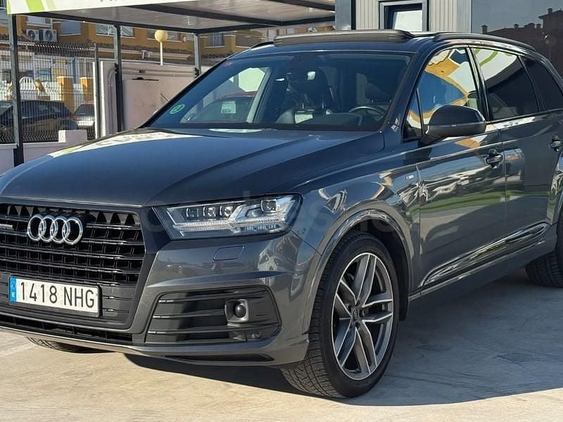 Usado Audi Q7 S-Line 272 CV (200 kW) 2017 Gris / plata SUV