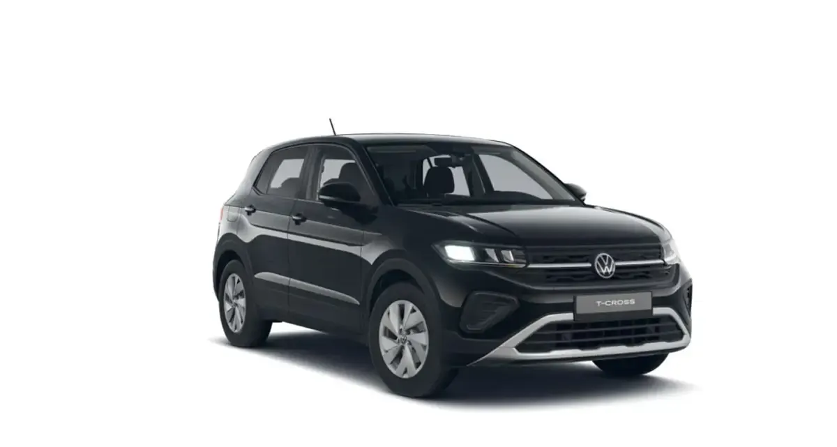 Nuevo VW T-Cross 95 CV (69 kW) 2026 Negro SUV