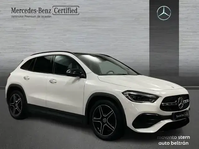 Usado Mercedes GLA200 150 CV (110 kW) 2021 Blanco SUV