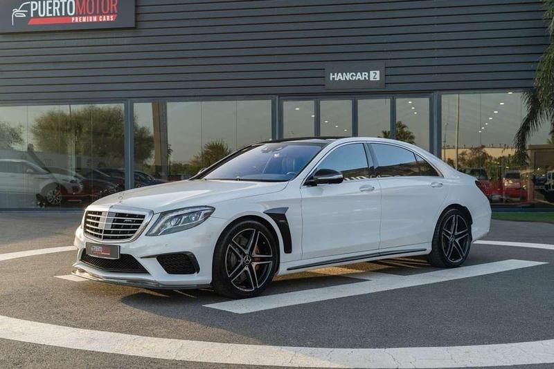 Usado Mercedes S63 AMG AMG 585 CV (430 kW) 2016 Negro Berlina