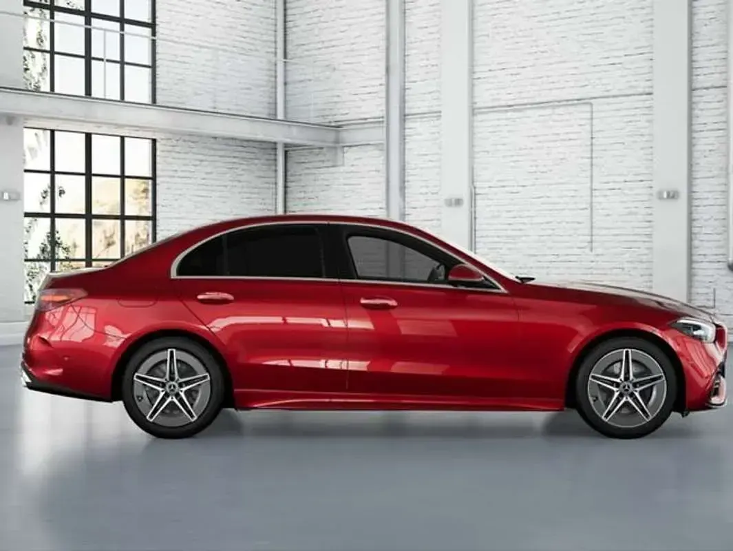 Usado Mercedes C220 199 CV (146 kW) 2022 Rojo Berlina