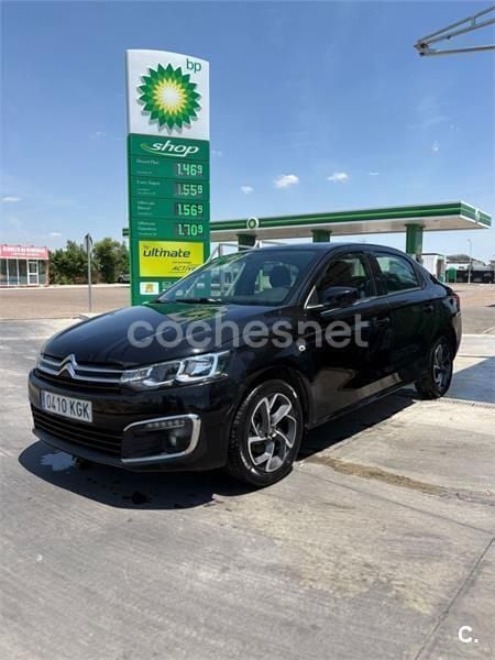 Negro Usado 2017 Citroën C-Elysee I PureTech Berlina | 5500 € (Super precio) - Imagen 1/4