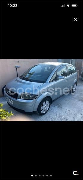 Usado Audi A2 110 CV (80 kW) 2004 Gris / plata Utilitario