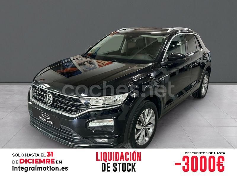 Negro Usado 2022 VW T-Roc Advance SUV | 24.900 € - Imagen 1/4