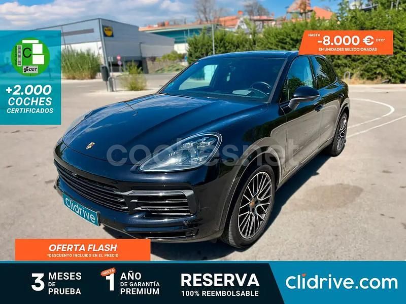 Negro Usado 2019 Porsche Cayenne S SUV | 52.390 € (Buen precio) - Imagen 1/3
