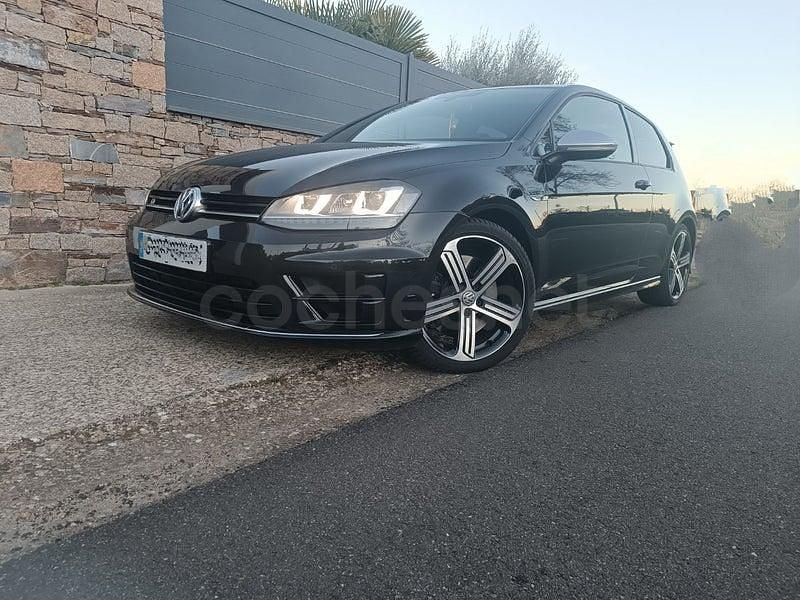 Usado VW Golf VII R 300 CV (220 kW) 2014 Negro Berlina