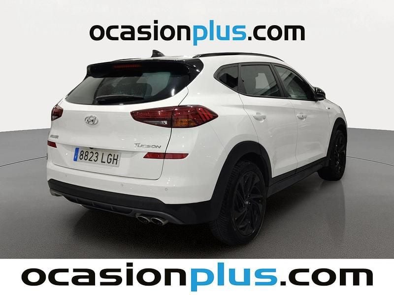 Usado Hyundai Tucson N Line 136 CV (100 kW) 2020 Blanco SUV