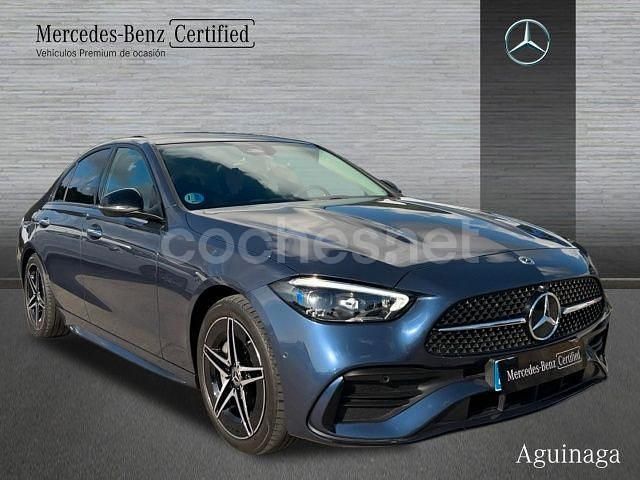 Azul Usado 2024 Mercedes C220 Berlina | 43.990 € (Buen precio) - Imagen 1/4