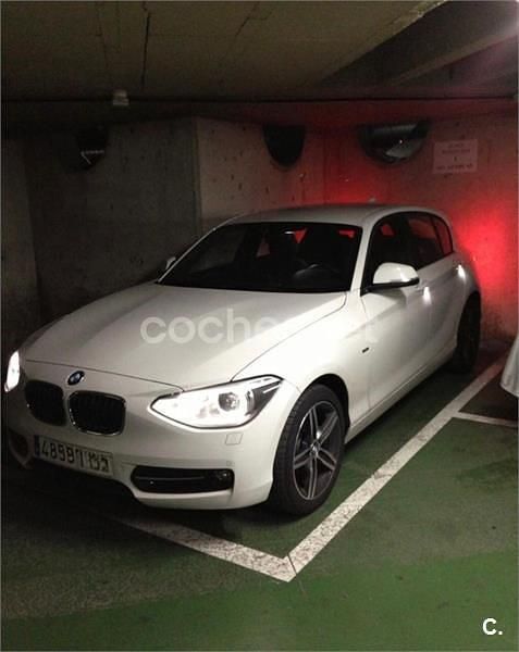 Usado BMW 118 Sport Line 143 CV (105 kW) 2012 Blanco Utilitario