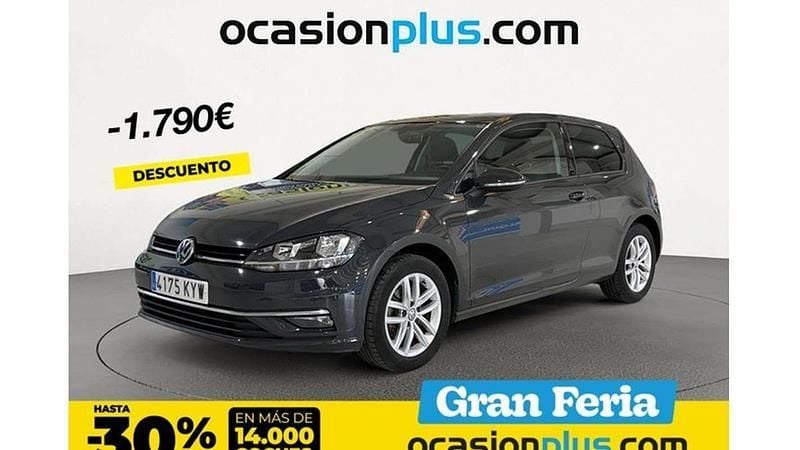 Gris Usado 2019 VW Golf VII Advance Utilitario | 17.900 € (Super precio) - Imagen 1/4