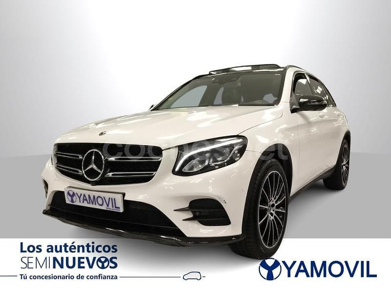 Blanco Usado 2018 Mercedes GLC250 SUV | 31.950 € (Precio justo) - Imagen 1/4