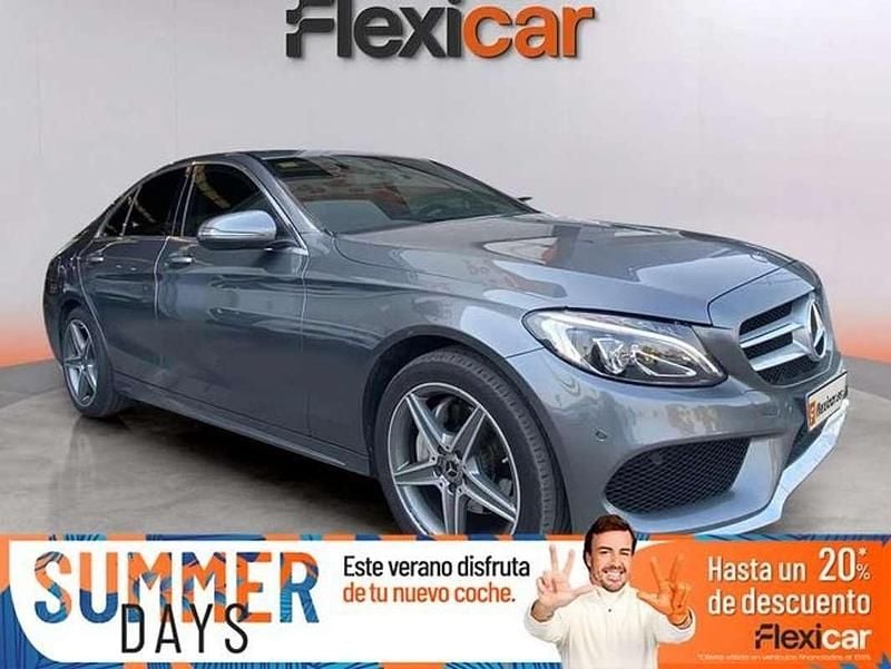 Gris Usado 2018 Mercedes C220 Berlina | 23.190 € (Buen precio) - Imagen 1/4