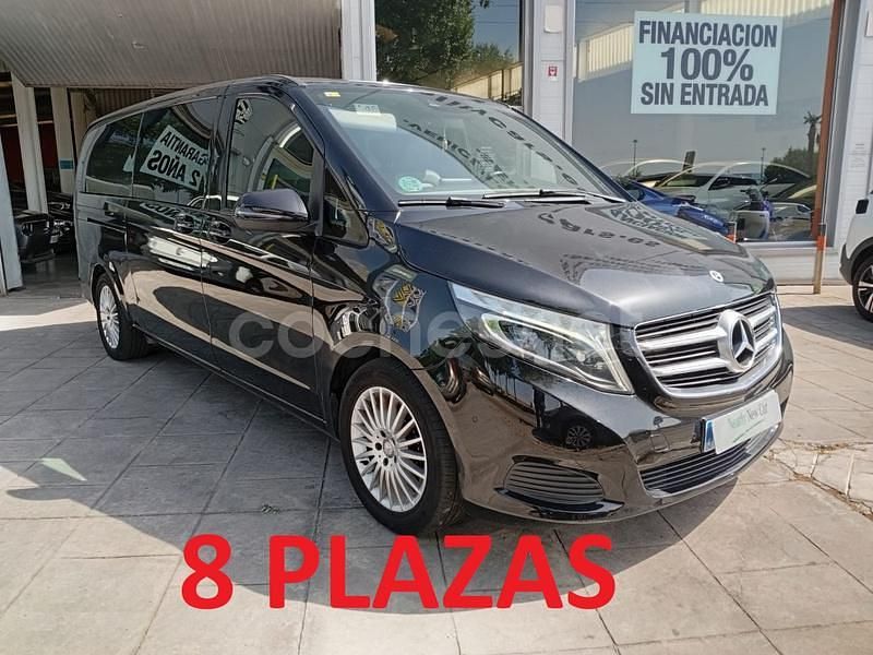 Negro Usado 2018 Mercedes V250 Avantgarde Monovolumen | 38.990 € (Precio justo) - Imagen 1/4