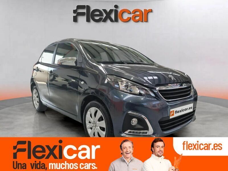 Gris Usado 2021 Peugeot 108 Active Utilitario | 10.990 € (Precio justo) - Imagen 1/4