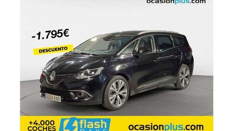 Negro Usado 2018 Renault Grand Scénic IV Zen Monovolumen | 17.955 € (Precio justo) - Imagen 1/4