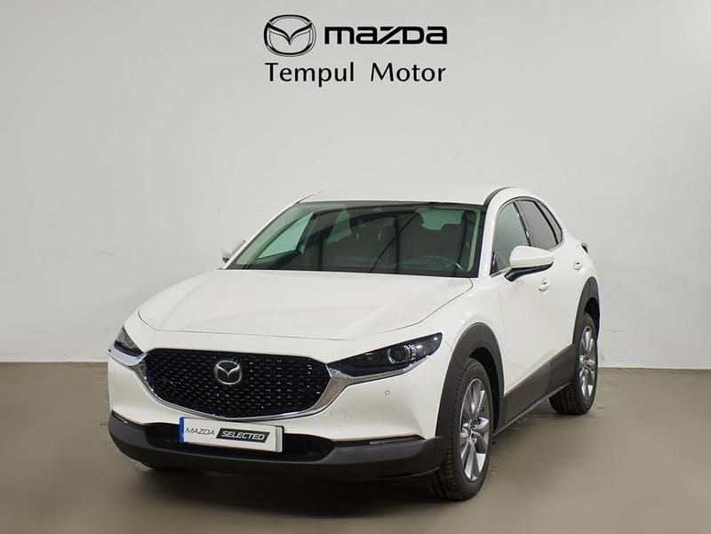 Snowflake white pearlescent Usado 2020 Mazda CX-30 SUV | 23.500 € (Caro) - Imagen 1/4