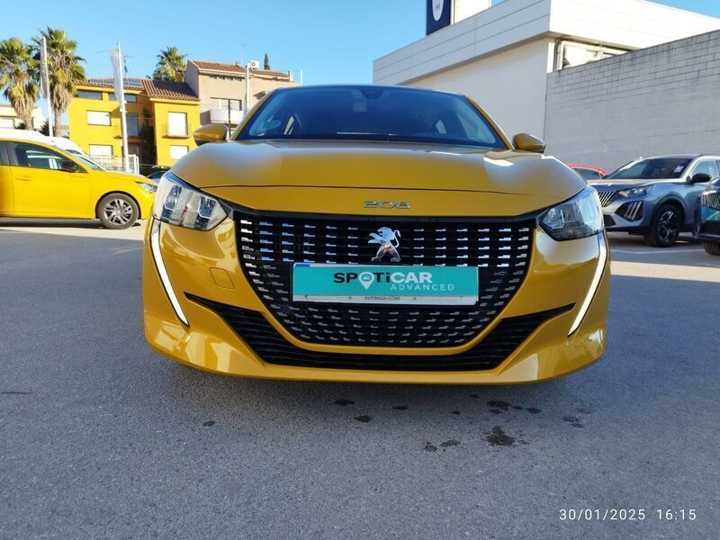 Amarillo Usado 2021 Peugeot 208 Allure Utilitario | 12.700 € (Precio justo) - Imagen 1/4