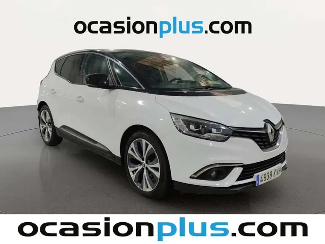 Usado Renault Scénic IV Zen 140 CV (102 kW) 2019 Blanco Monovolumen