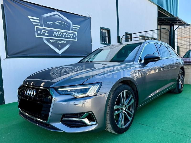 Gris / plata Usado 2019 Audi A6 Familiar | 37.990 € (Un poco caro) - Imagen 1/4
