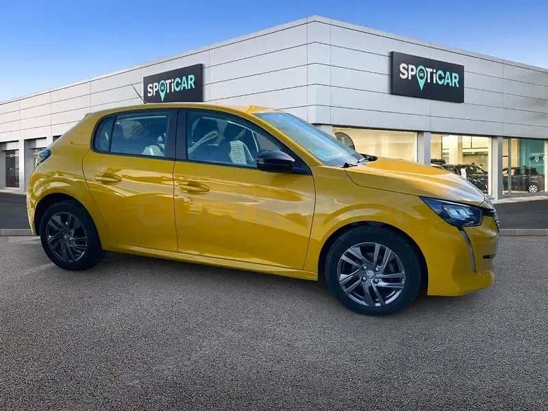 Usado Peugeot 208 Active 75 CV (55 kW) 2022 Amarillo Utilitario