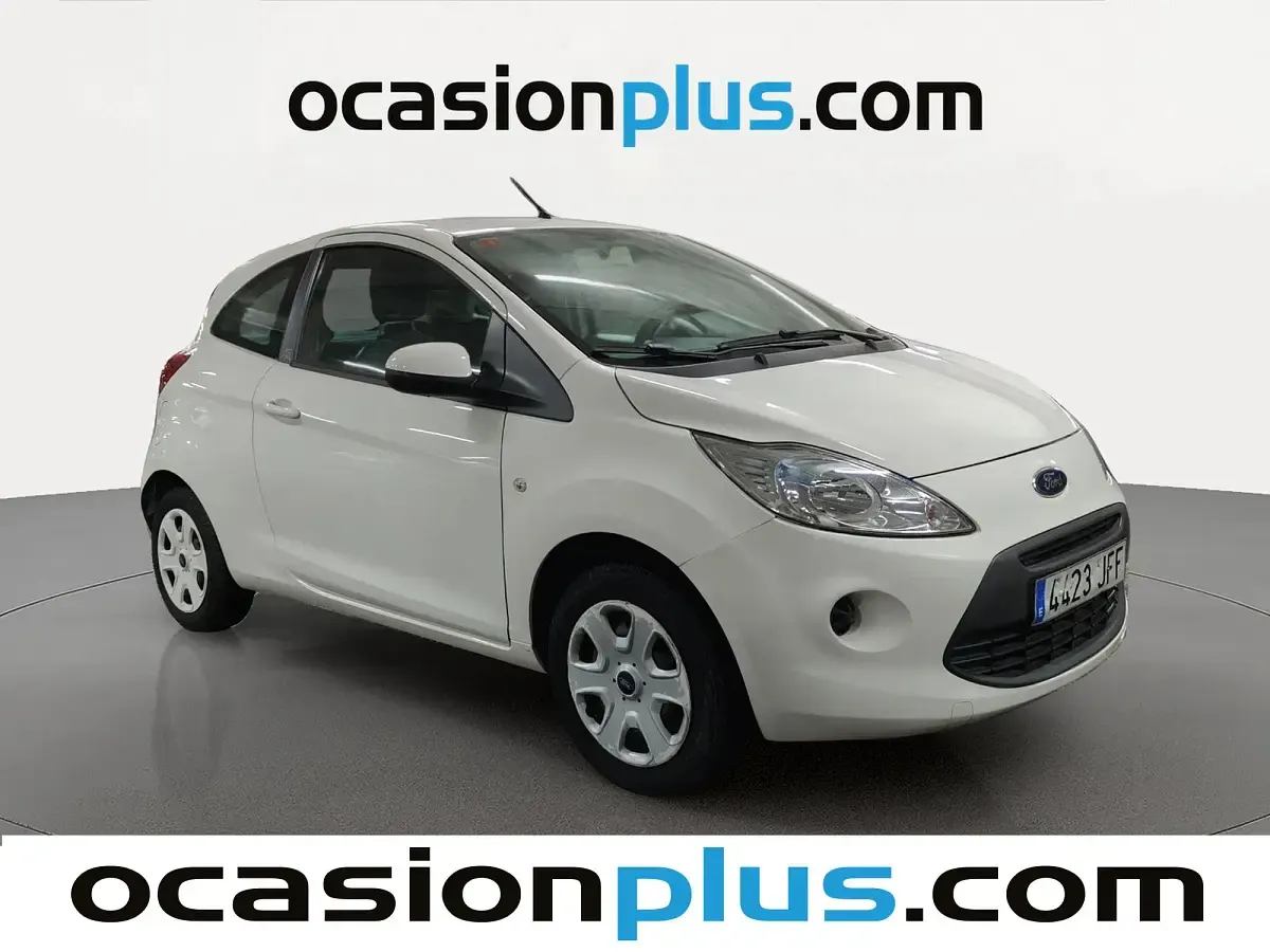 Usado Ford Ka S 69 CV (50 kW) 2015 Blanco Utilitario
