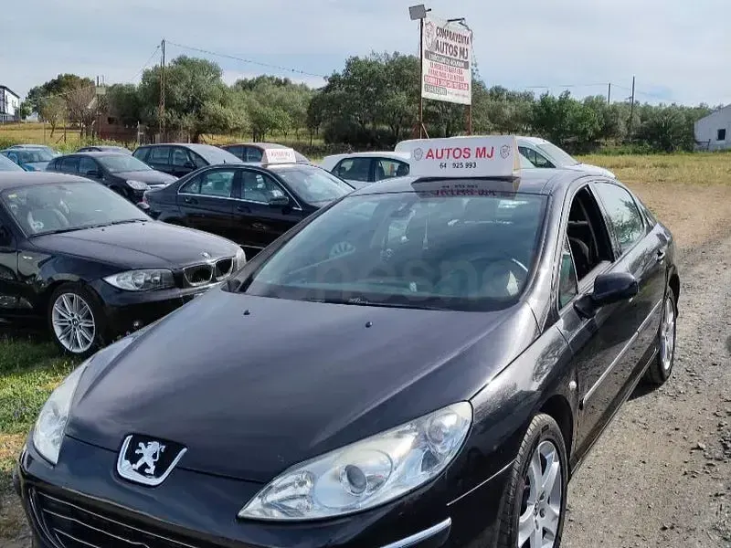 Usado Peugeot 407 Premium 136 CV (100 kW) 2007 Negro Berlina