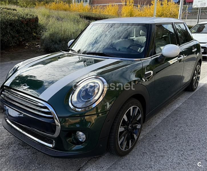Usado Mini Cooper 136 CV (100 kW) 2015 Verde Utilitario